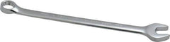 Proto - 14mm 12 Point Combination Wrench - 15° Offset Angle, 8-5/8" OAL, Steel, Chrome Finish - Apex Tool & Supply