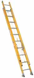 Made in USA - 24' High, Type IA Rating, Fiberglass Extension Ladder - Apex Tool & Supply