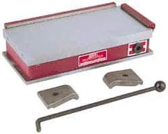 Suburban Tool - Fine Pole Rectangular Permanent Magnetic Block Chuck - 6" Long x 3" Wide x 2-5/8" High, Ceramic - Apex Tool & Supply