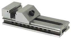 Suburban Tool - 6" Jaw Width, 8-1/2" Jaw Opening Capacity, 1-11/16" Jaw Height, Toolmaker's Vise - Flat Jaw, 0.0003" Parallelism, 0.0003" Squareness, 12" OAL x 6" OAW x 3-7/16" OAH - Apex Tool & Supply