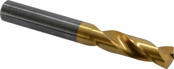 Guhring - 7/16" 140° Spiral Flute Solid Carbide Screw Machine Drill Bit - Apex Tool & Supply
