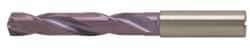 Guhring - 27/64" 140° Solid Carbide Jobber Drill - FIREX Finish, Right Hand Cut, Spiral Flute, Straight Shank, 118mm OAL, SU Point - Apex Tool & Supply