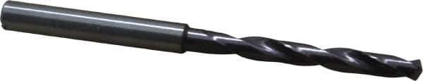 Guhring - 3/16" 140° Solid Carbide Jobber Drill - FIREX Finish, Right Hand Cut, Spiral Flute, Straight Shank, 82mm OAL, SU Point - Apex Tool & Supply