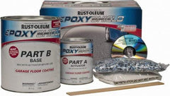 Rust-Oleum - 1 Gal Gloss Gray Water-Based Epoxy - Approximately 250 Sq Ft/Gal Coverage, <100 g/L VOC Content - Apex Tool & Supply