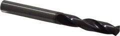 Guhring - 0.315" 140° Spiral Flute Solid Carbide Screw Machine Drill Bit - FIREX Finish, Right Hand Cut, 41mm Flute Length, 79mm OAL, SU Point, Straight Shank - Apex Tool & Supply