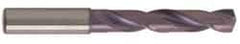 Guhring - 14.6mm 140° Solid Carbide Jobber Drill - FIREX Finish, Right Hand Cut, Spiral Flute, Straight Shank, 133mm OAL, SU Point - Apex Tool & Supply