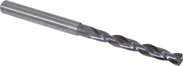 Guhring - 13/64" 140° Solid Carbide Jobber Drill - FIREX Finish, Right Hand Cut, Spiral Flute, Straight Shank, 82mm OAL, SU Point - Apex Tool & Supply