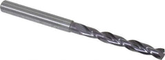Guhring - 13/64" 140° Solid Carbide Jobber Drill - FIREX Finish, Right Hand Cut, Spiral Flute, Straight Shank, 82mm OAL, SU Point - Apex Tool & Supply