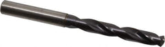 Guhring - 19/64" 140° Solid Carbide Jobber Drill - FIREX Finish, Right Hand Cut, Spiral Flute, Straight Shank, 91mm OAL, SU Point - Apex Tool & Supply