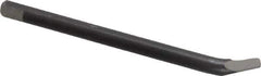 Noga - D66 Bi-Directional High Speed Steel Deburring Scraper Blade - Triangular Blade Cross Section, Use on Cross Hole Surfaces - Apex Tool & Supply