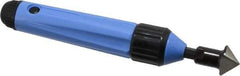 Noga - 4 Piece High Speed Steel Blade Hand Deburring Tool Set - C Blade Holder, C12, C20 Blades, For Holes - Apex Tool & Supply