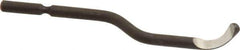 Noga - S60 Right-Handed High Speed Steel Deburring Swivel Blade - Use on Cross Hole Surfaces - Apex Tool & Supply