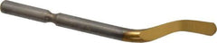 Shaviv - E100P Right-Handed High Speed Steel Deburring Swivel Blade - Use on Hole Edge & Straight Edge Surfaces, Adjustable - Apex Tool & Supply