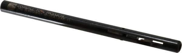 Cogsdill Tool - 19/64" Hole, No. 2 Blade, Type B Power Deburring Tool - One Piece, 4.5" OAL, 0.68" Pilot, 0.96" from Front of Tool to Back of Blade - Apex Tool & Supply