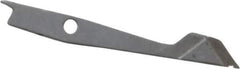 Cogsdill Tool - 3/32", Type A Double Angle, Replacement Deburring Blade - High Speed Steel, for Front & Back Hole Deburring & Chamfering - Apex Tool & Supply