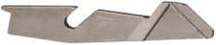 Cogsdill Tool - No. 1, Type B Double Angle, Replacement Deburring Blade - High Speed Steel, for Front & Back Hole Deburring & Chamfering - Apex Tool & Supply
