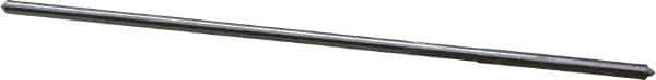 Made in USA - 0.078" High Speed Steel 4 Flute Chucking Reamer - Straight Flute, 0.072" Straight Shank, 3/4" Flute Length, 3" OAL - Apex Tool & Supply