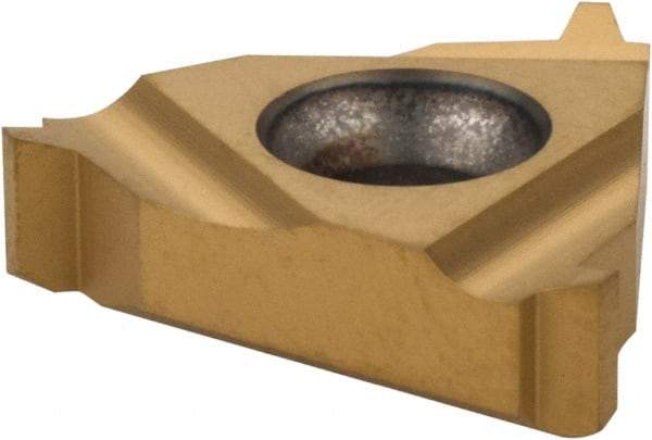 Carmex - 16IR Internal Right Hand 12 Acme Laydown Threading Insert - Grade MXC, TiN Coated Carbide - Apex Tool & Supply