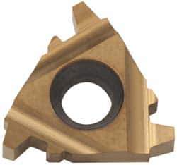 Hertel - 16IR Internal Right Hand 16 Acme Laydown Threading Insert - Grade HG330TR, TiC/TiN Coated Carbide - Apex Tool & Supply
