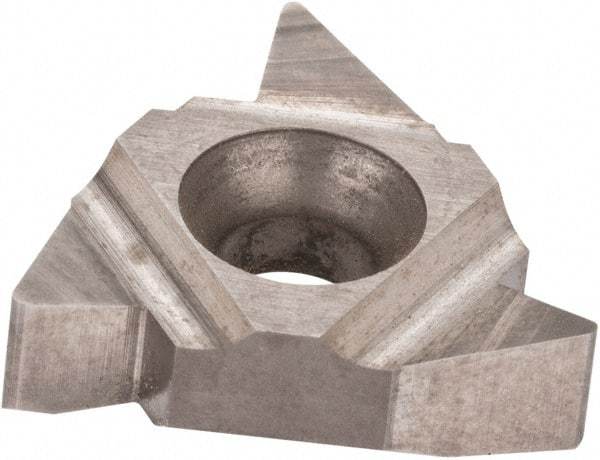Carmex - 22UIR Internal Right Hand 4 American Buttress Laydown Threading Insert - Grade P30, Uncoated Coated Carbide - Apex Tool & Supply