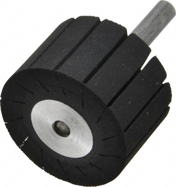 3M - 1" Wide x 1-1/2" Diam, Spiral Band Drum - 1/4" Shank Diam, 14,000 RPM - Apex Tool & Supply