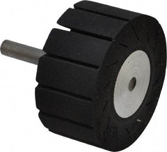 3M - 1" Wide x 2" Diam, Spiral Band Drum - 1/4" Shank Diam, 12,000 RPM - Apex Tool & Supply
