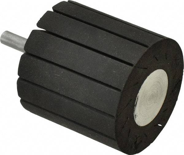 3M - 2" Wide x 2" Diam, Spiral Band Drum - 1/4" Shank Diam, 6,000 RPM - Apex Tool & Supply
