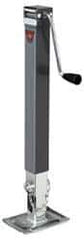 Bulldog - Square Sidewind Jack - 8,000 Lb Load Capacity, 25.06 to 53.56" Service Height - Apex Tool & Supply