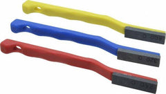 Value Collection - 3 Piece Hand Lap Set - 240, 320 & 400 Grit, Very Fine, Extra Fine & Super Fine Grades - Apex Tool & Supply