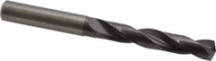 Guhring - 3/8" 140° Solid Carbide Jobber Drill - FIREX Finish, Right Hand Cut, Spiral Flute, Straight Shank, 103mm OAL, SU Point - Apex Tool & Supply