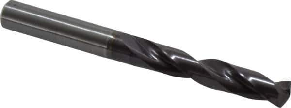 Guhring - Letter W 140° Solid Carbide Jobber Drill - FIREX Finish, Right Hand Cut, Spiral Flute, Straight Shank, 103mm OAL, SU Point - Apex Tool & Supply