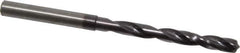 Guhring - 5.3mm, 140° Point, Solid Carbide Taper Length Drill Bit - TiAlN Finish, 50mm Flute Length, 90mm OAL, Series 5512 - Apex Tool & Supply
