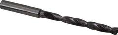 Guhring - Letter F, 140° Point, Solid Carbide Taper Length Drill Bit - TiAlN Finish, 66mm Flute Length, 106mm OAL, Series 5512 - Apex Tool & Supply