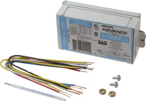 Philips Advance - 1 or 2 Lamp, 120-277 Volt, 0.16 to 0.33 Amp, 0 to 39 Watt, Programmed Start, Electronic, Nondimmable Fluorescent Ballast - 0.90, 0.91, 0.95, 1.00, 1.05 Ballast Factor - Apex Tool & Supply