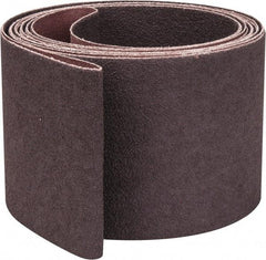 Norton - 3" Wide x 132" OAL, 60 Grit, Aluminum Oxide Abrasive Belt - Aluminum Oxide, Medium, Coated, X Weighted Cloth Backing, Series R228 - Apex Tool & Supply