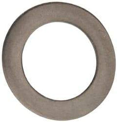 Made in USA - 0.03" Thick, 5/8" Inside x 1" OD, Round Shim - 9/16" Screw, Uncoated 316 Stainless Steel - Apex Tool & Supply