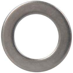 Made in USA - 0.06" Thick, 5/8" Inside x 1" OD, Round Shim - 9/16" Screw, Uncoated 316 Stainless Steel - Apex Tool & Supply