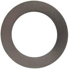 Made in USA - 0.01" Thick, 3/4" Inside x 1-1/8" OD, Round Shim - 5/8" Screw, Uncoated 316 Stainless Steel - Apex Tool & Supply