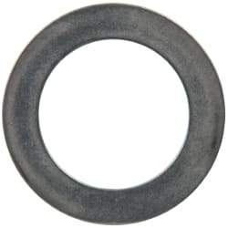 Made in USA - 0.02" Thick, 3/4" Inside x 1-1/8" OD, Round Shim - 5/8" Screw, Uncoated 316 Stainless Steel - Apex Tool & Supply