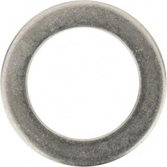 Made in USA - 0.06" Thick, 3/4" Inside x 1-1/8" OD, Round Shim - 5/8" Screw, Uncoated 316 Stainless Steel - Apex Tool & Supply