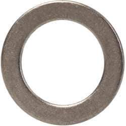 Made in USA - 0.02" Thick, 1/4" Inside x 3/8" OD, Shortening Shim - #12 Screw, Uncoated 300 Stainless Steel - Apex Tool & Supply