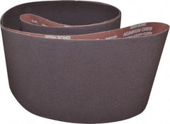 Norton - 8" Wide x 107" OAL, 50 Grit, Aluminum Oxide Abrasive Belt - Aluminum Oxide, Coarse, Coated, X Weighted Cloth Backing, Series R228 - Apex Tool & Supply