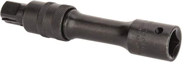 Proto - 1/2" Drive Impact Locking Socket Extension - 5" OAL, Black Oxide Finish - Apex Tool & Supply