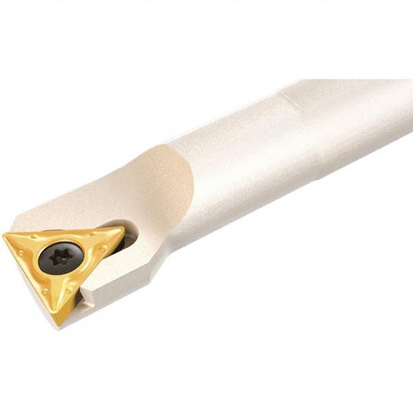 Iscar - 13mm Min Bore Diam, 125mm OAL, 10mm Shank Diam, S-STFC Indexable Boring Bar - 29mm Max Bore Depth, TC.T 1102.. Insert, Screw Holding Method - Apex Tool & Supply