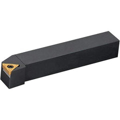 Iscar - STFC, Right Hand Cut, 3/4" Shank Height x 3/4" Shank Width, Neutral Rake Indexable Turning Toolholder - 4-1/2" OAL, TC.. Insert Compatibility, Series Isoturn - Apex Tool & Supply