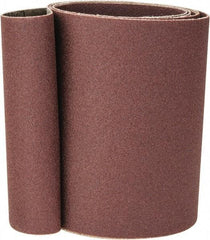 Tru-Maxx - 4" Wide x 54" OAL, 180 Grit, Aluminum Oxide Abrasive Belt - Aluminum Oxide, Very Fine, Coated, X Weighted Cloth Backing - Apex Tool & Supply