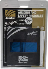 ArcOne - 4-1/2" Wide x 5-1/4" High, Lens Shade 12, Auto-Darkening Lens - 0.2" Thick, Green, Vertical Mount - Apex Tool & Supply