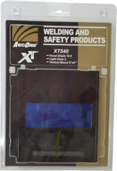 ArcOne - 4-1/2" Wide x 5-1/4" High, Lens Shade 3 to 10, Auto-Darkening Lens - 0.2" Thick, Green, Vertical Mount - Apex Tool & Supply