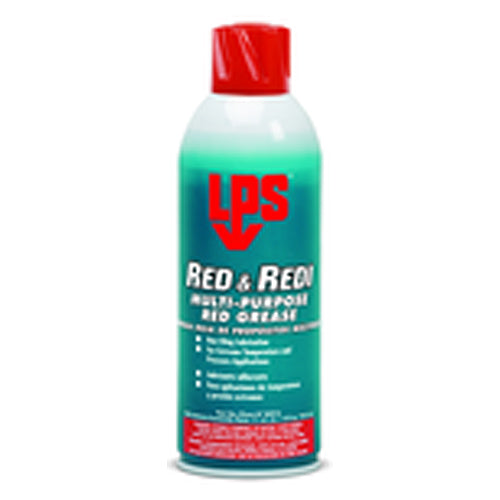Red & Redi Multi-Purpose Red Grease - 11 oz - Apex Tool & Supply