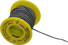 Made in USA - 3/32" Wide, 180 Grit Aluminum Oxide Abrasive Tape - 50' Long, Very Fine Grade - Apex Tool & Supply